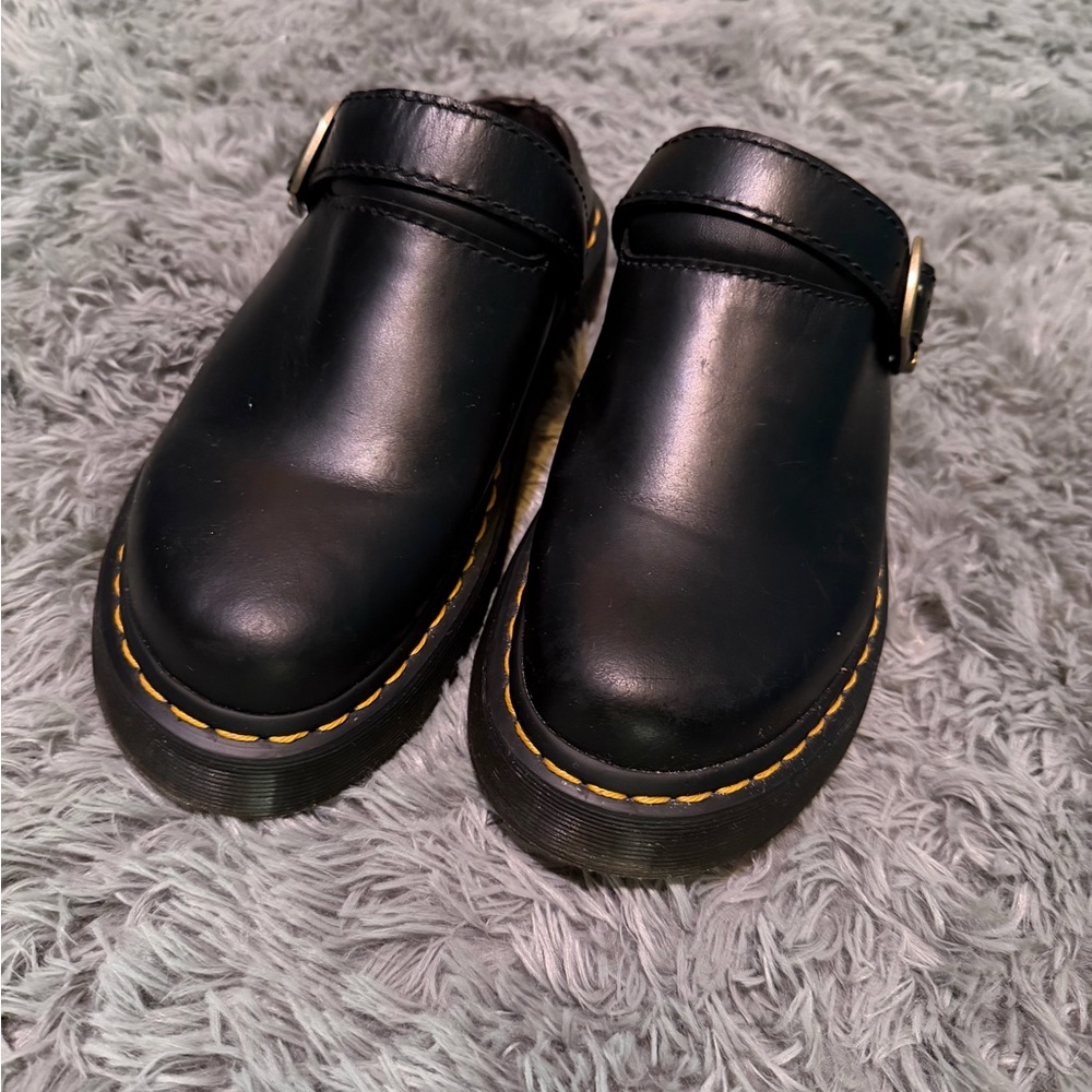 Dr. Martens Leather Mules Size 7